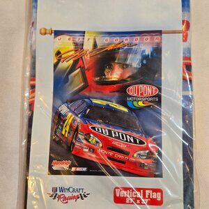 Wincraft Kasey Kahne Dupont NASCAR Racing Vertical Flag Banner 27" x 37"